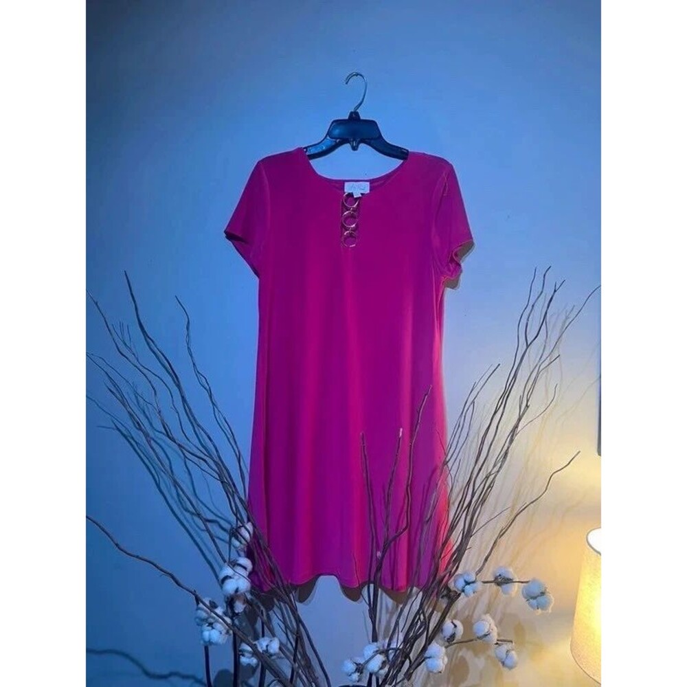 Cute hot pink dress